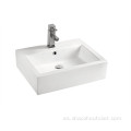 Lavabo de cerámica con lavabo de encimera XS0012